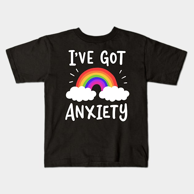 Anxiety Anxious Kids T-Shirt by KAWAIITEE